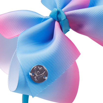Kid Girl Unicorn Ribbon Bow Headbands