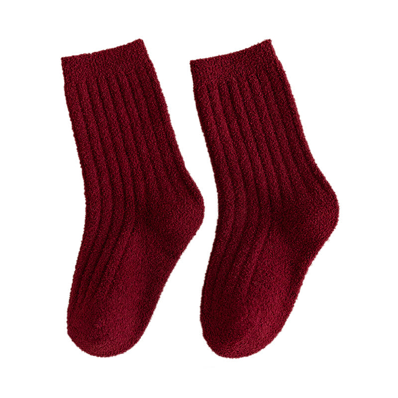 Kid High Top Plain Socks Wholesale