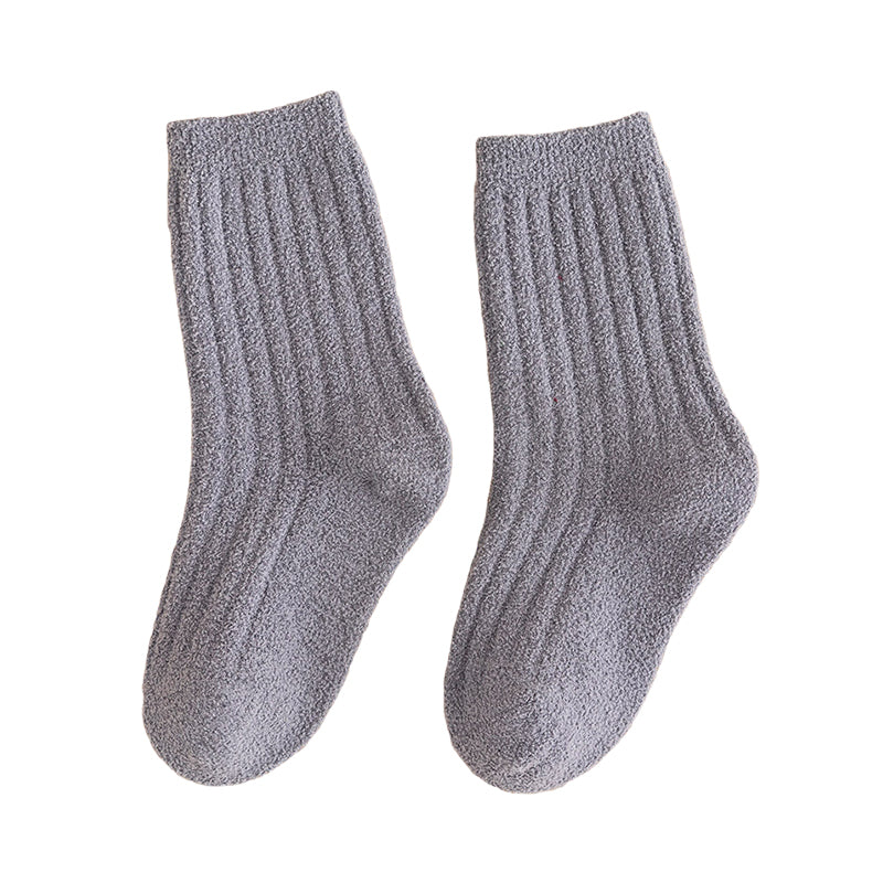 Kid High Top Plain Socks Wholesale