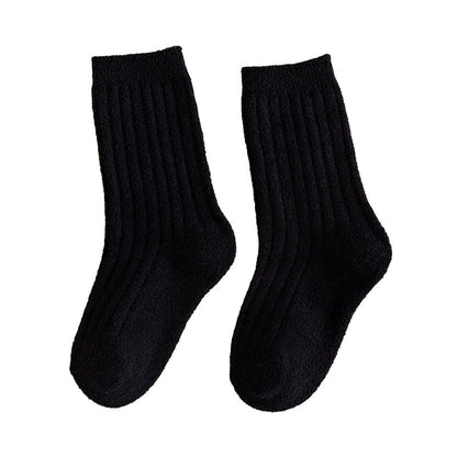 Kid High Top Plain Socks Wholesale