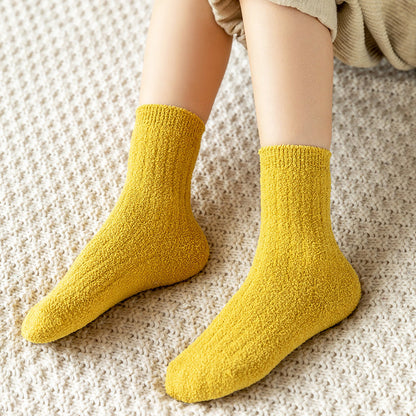 Kid High Top Plain Socks Wholesale