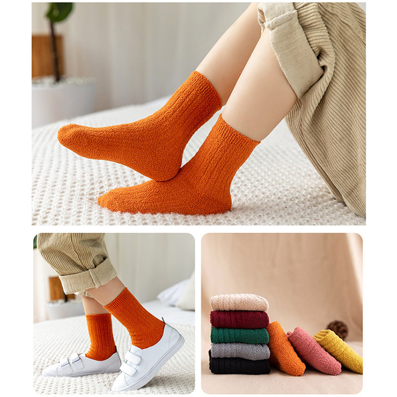 Kid High Top Plain Socks Wholesale