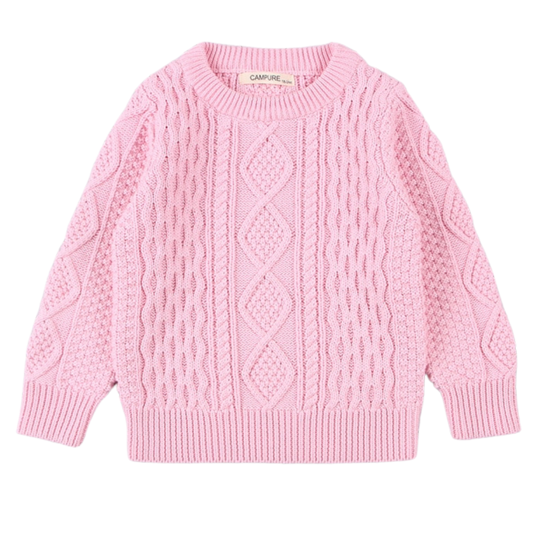 Cable Knit Pullover Sweater