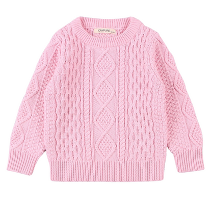 Cable Knit Pullover Sweater