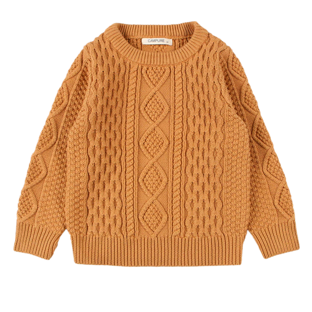Cable Knit Pullover Sweater
