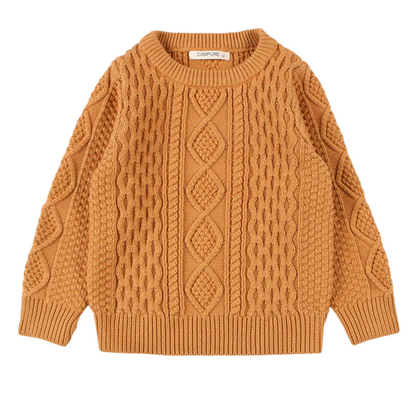 Cable Knit Pullover Sweater