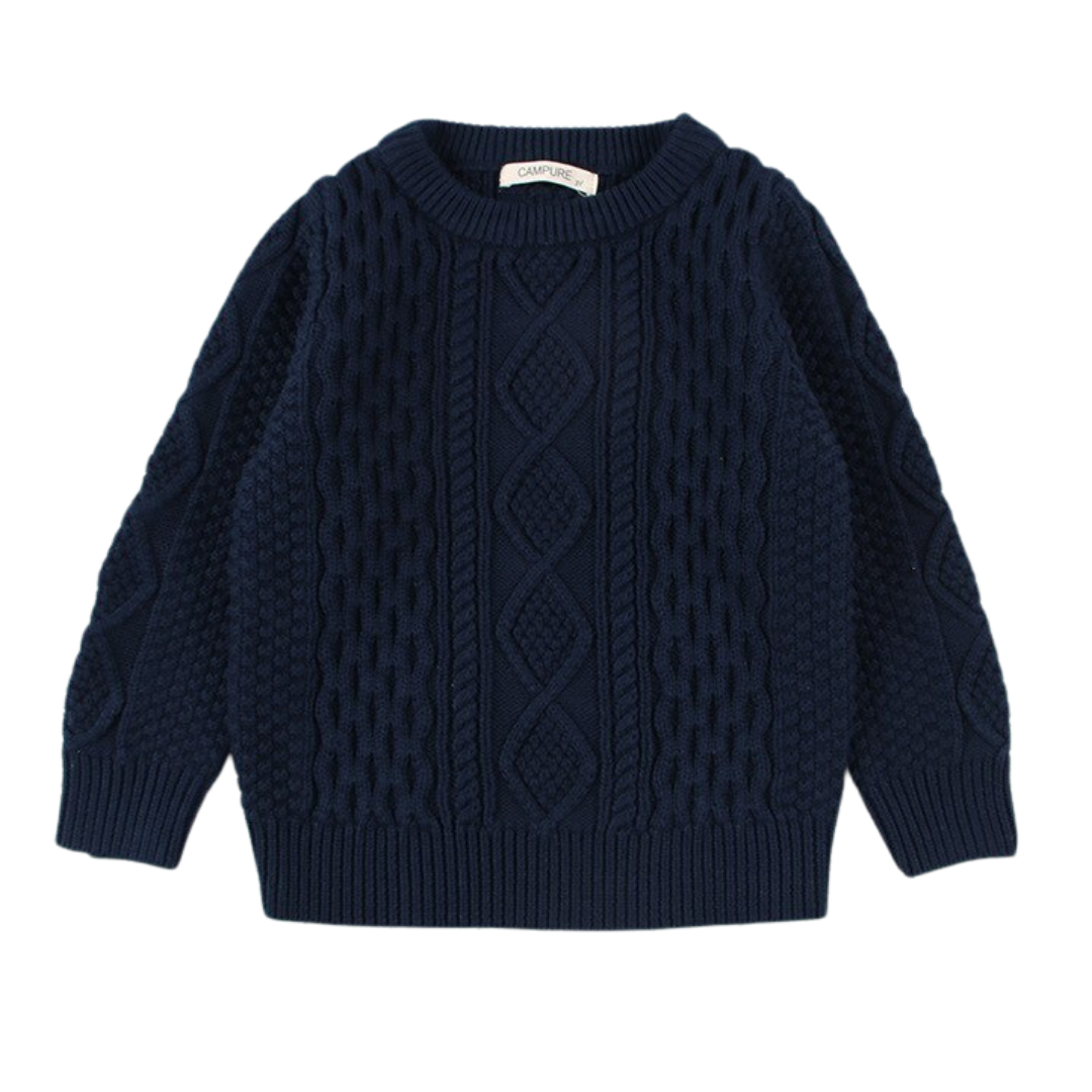 Cable Knit Pullover Sweater