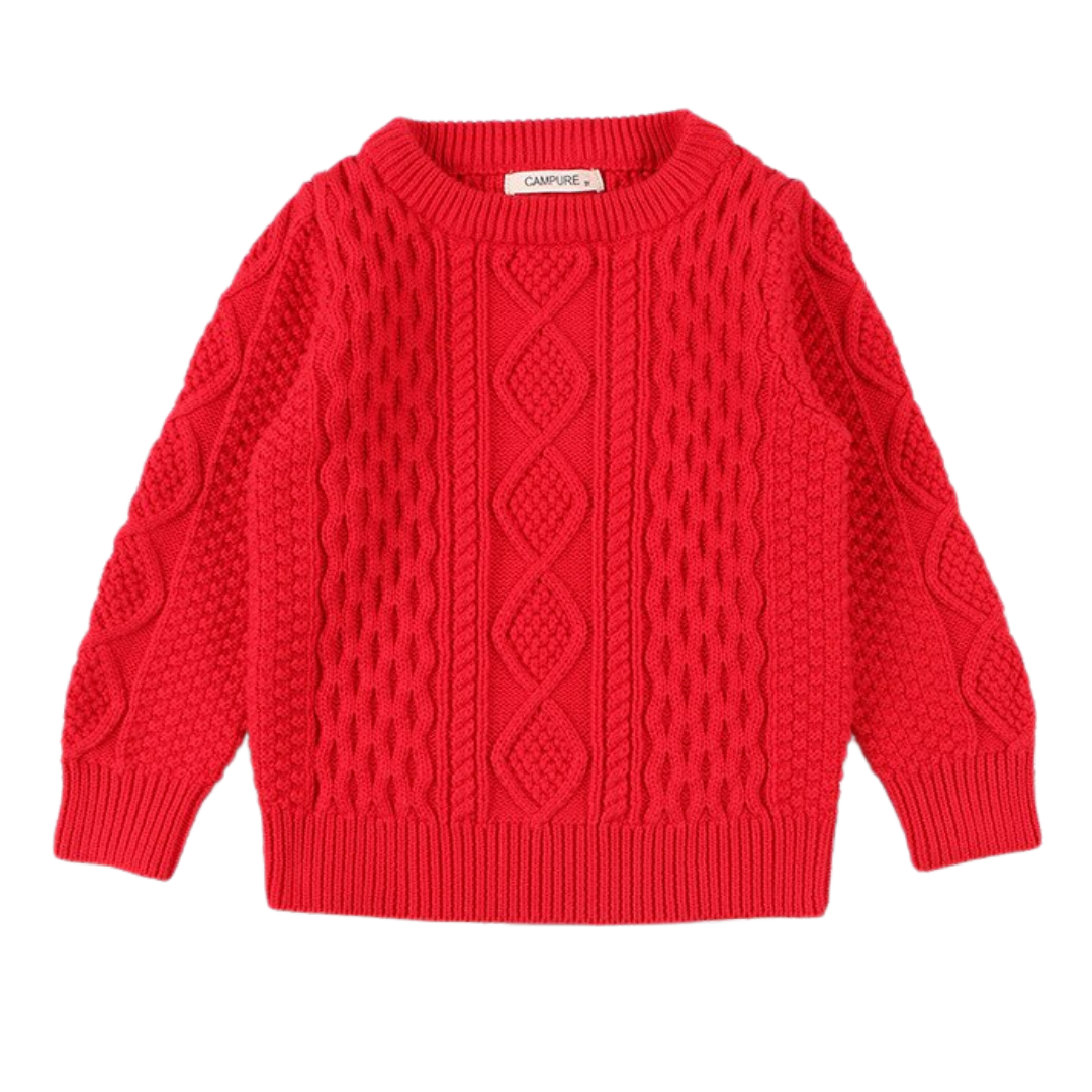 Cable Knit Pullover Sweater