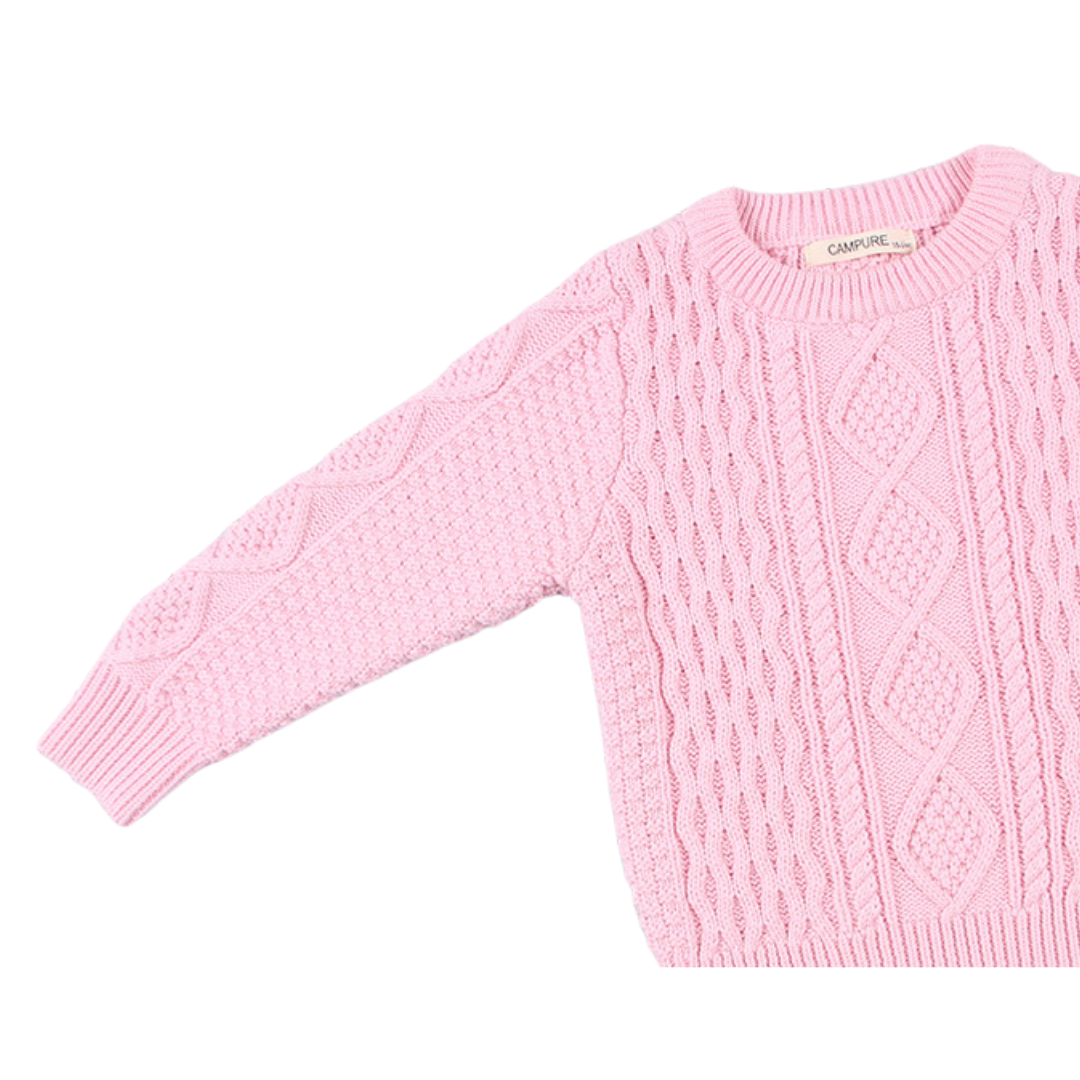 Cable Knit Pullover Sweater