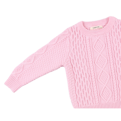 Cable Knit Pullover Sweater