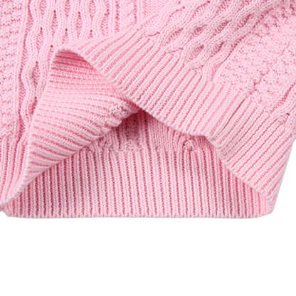 Cable Knit Pullover Sweater