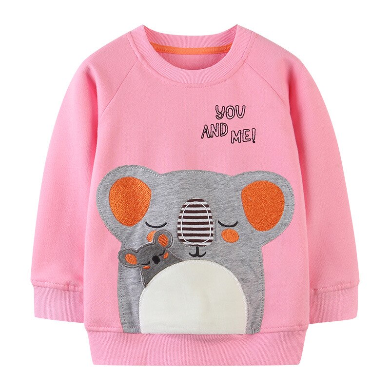 Cats Love Heart Pattern Print Design Sweater
