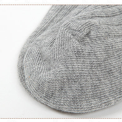 Little Girl Bow High Top Knit Socks
