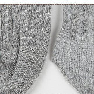 Little Girl Bow High Top Knit Socks