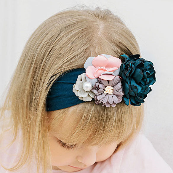 Little Girl Flower Headband Wholesale 09303703