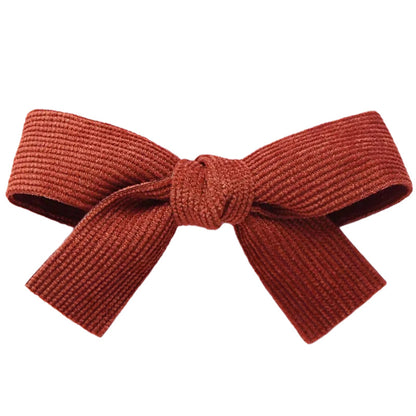 Little Girl Solid Color Bowknot Hairpin