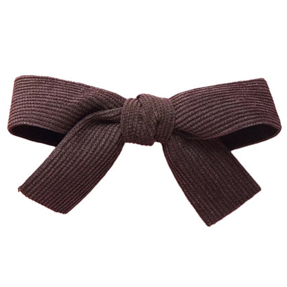 Little Girl Solid Color Bowknot Hairpin