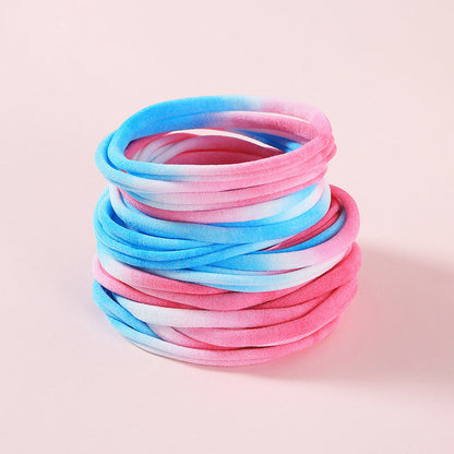 Little Girl Tie Dye Hair Ring Wholesale 84283683