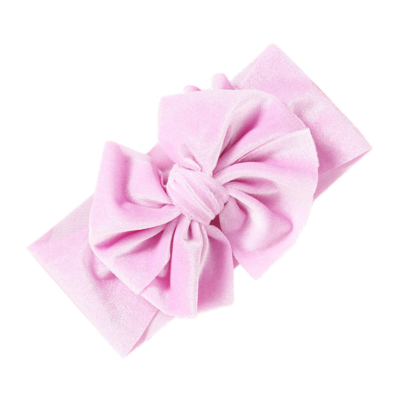 Little Girl Velvet Bowknot Headband