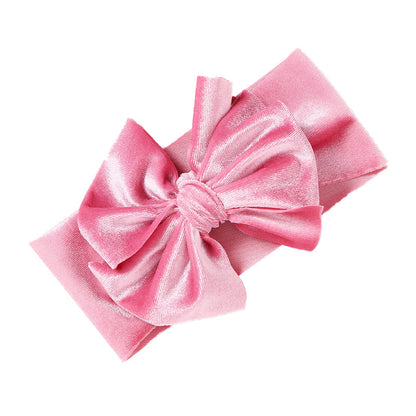 Little Girl Velvet Bowknot Headband