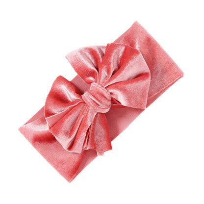 Little Girl Velvet Bowknot Headband