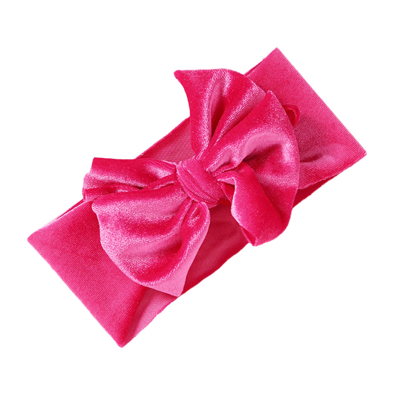 Little Girl Velvet Bowknot Headband