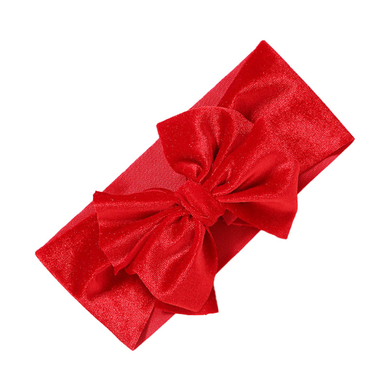 Little Girl Velvet Bowknot Headband