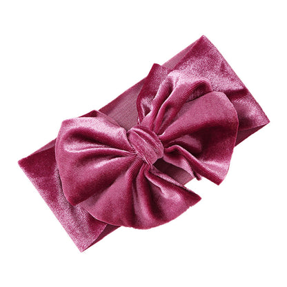 Little Girl Velvet Bowknot Headband