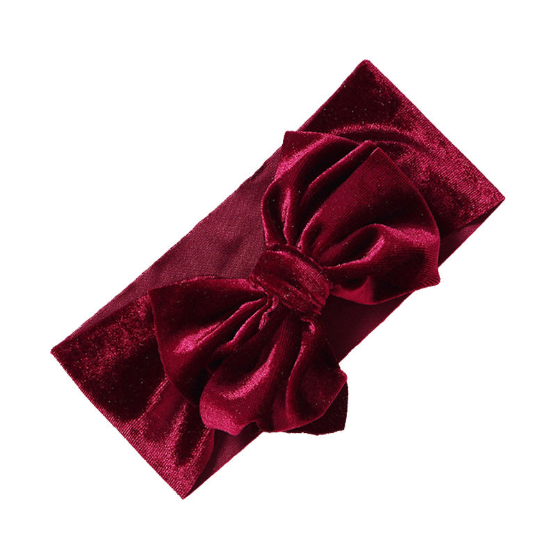 Little Girl Velvet Bowknot Headband