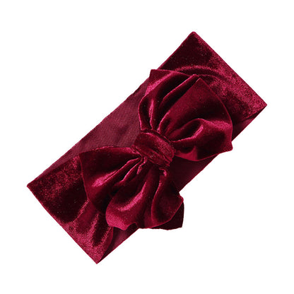 Little Girl Velvet Bowknot Headband