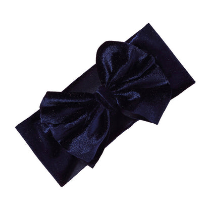 Little Girl Velvet Bowknot Headband