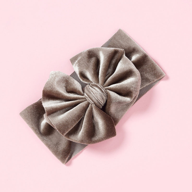 Little Girl Velvet Bowknot Headband