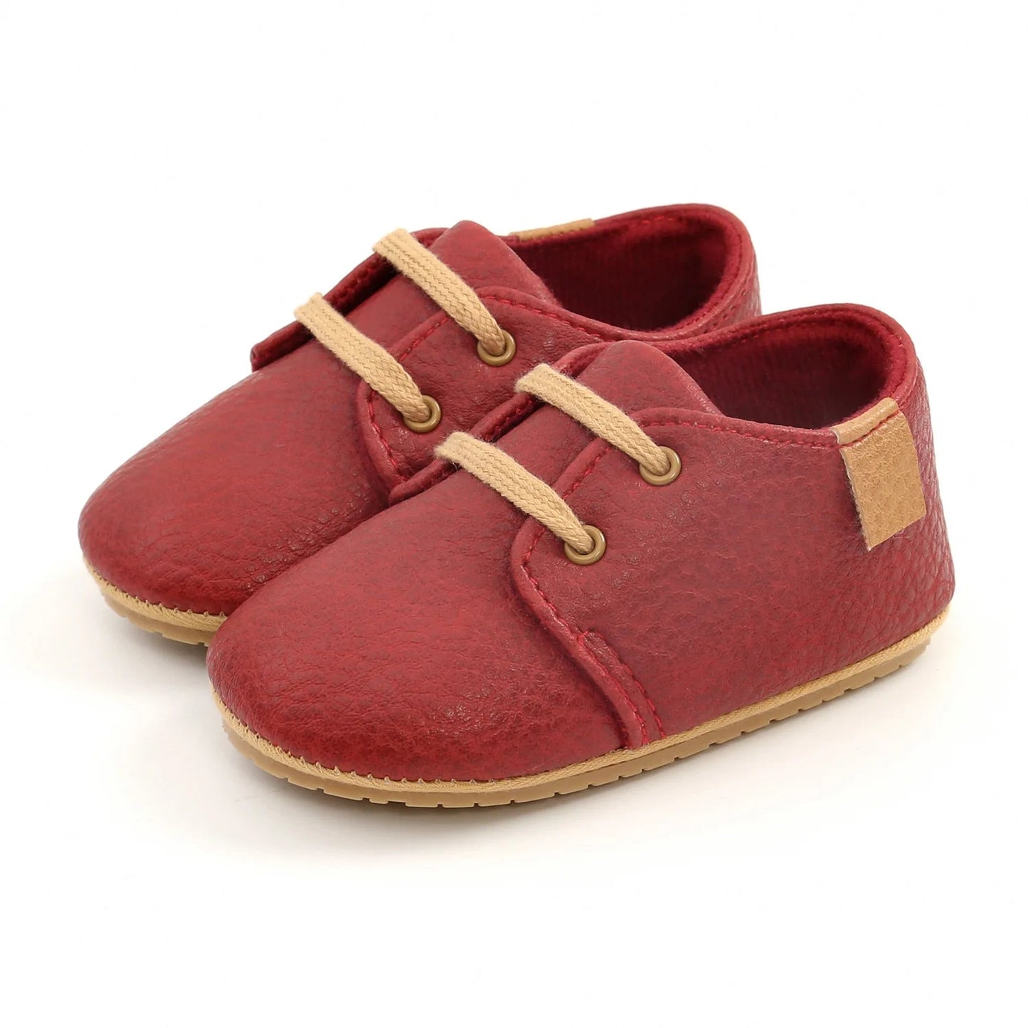 New Retro Leather Baby Shoes - Multicolor Toddler Moccasins