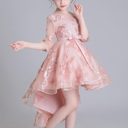 Trailing Wedding Party Dress