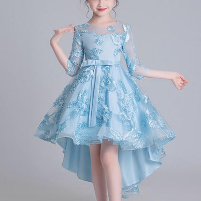 Trailing Wedding Party Dress