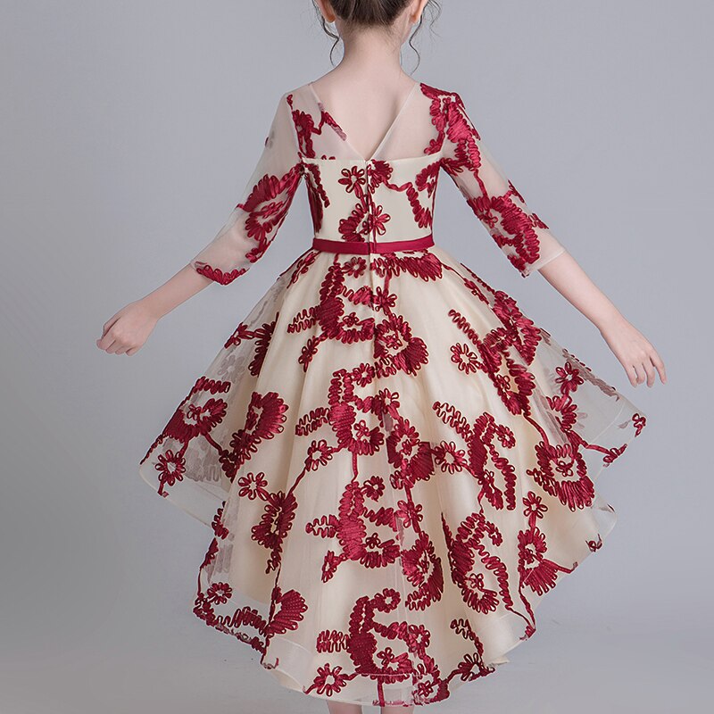 Trailing Wedding Party Dress