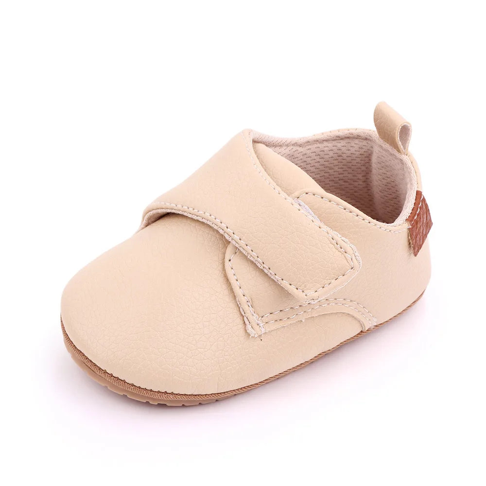 Classic Leather Baby Shoes - Stylish and Anti-Slip Shoes!