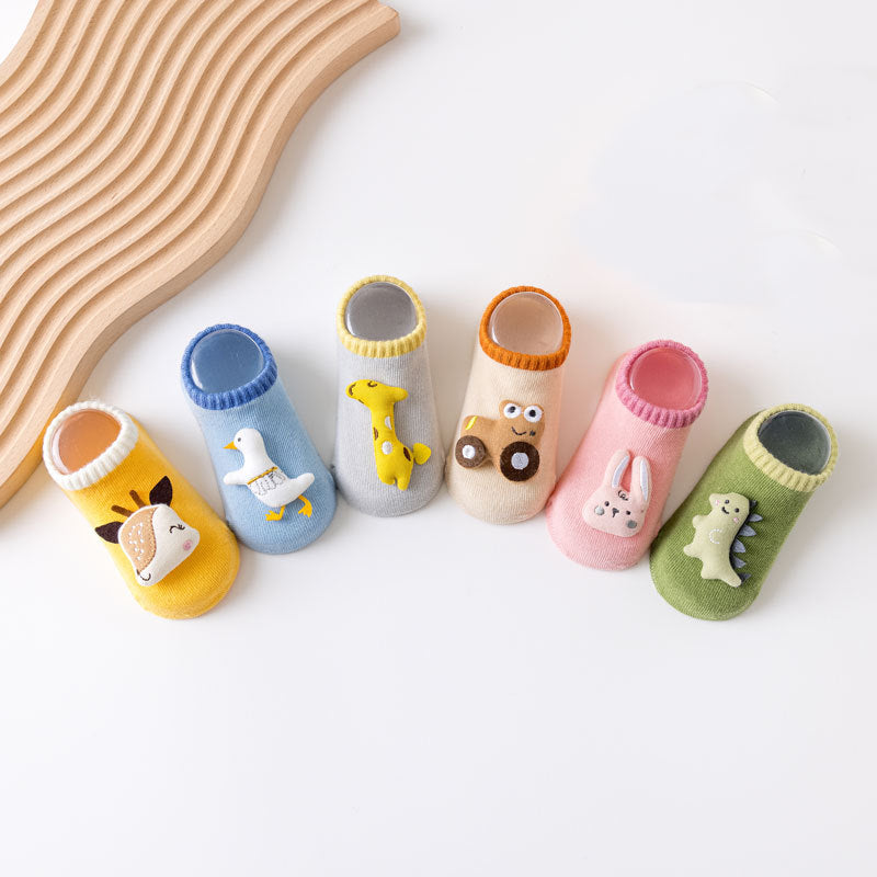 Baby Three-dimensional Doll Dinosaur Rabbit Thick Toddler Socks