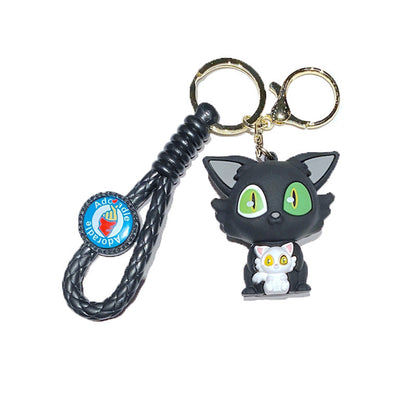 Cartoon Anime PVC Soft Keychain Creative Keychain