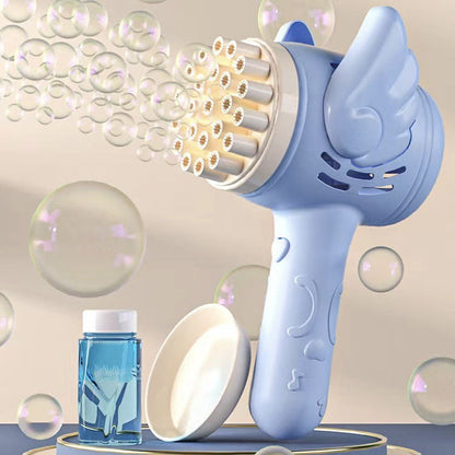 Wholesale 23-hole luminous bubble machine children TOY