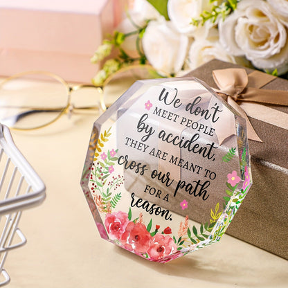 Mother's Day Polygonal Acrylic Ornaments