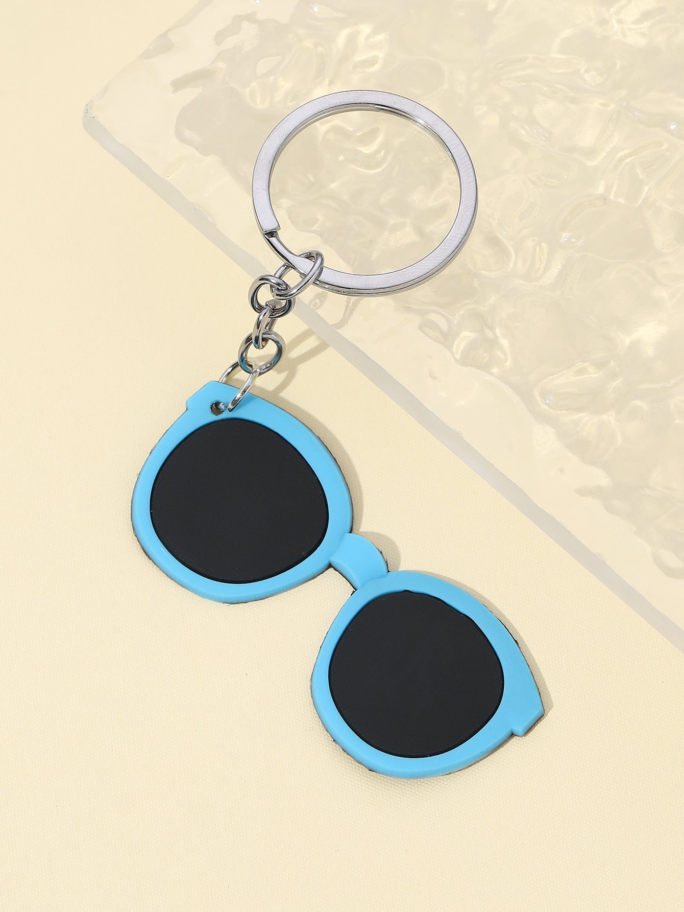 Silicone Glasses Keychain Cute Keychain