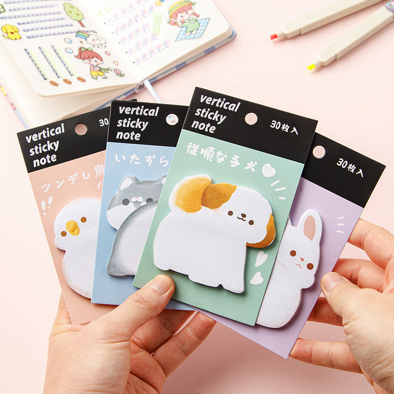 of Paper Cartoon Cute Special Shaped Convenience Stickers