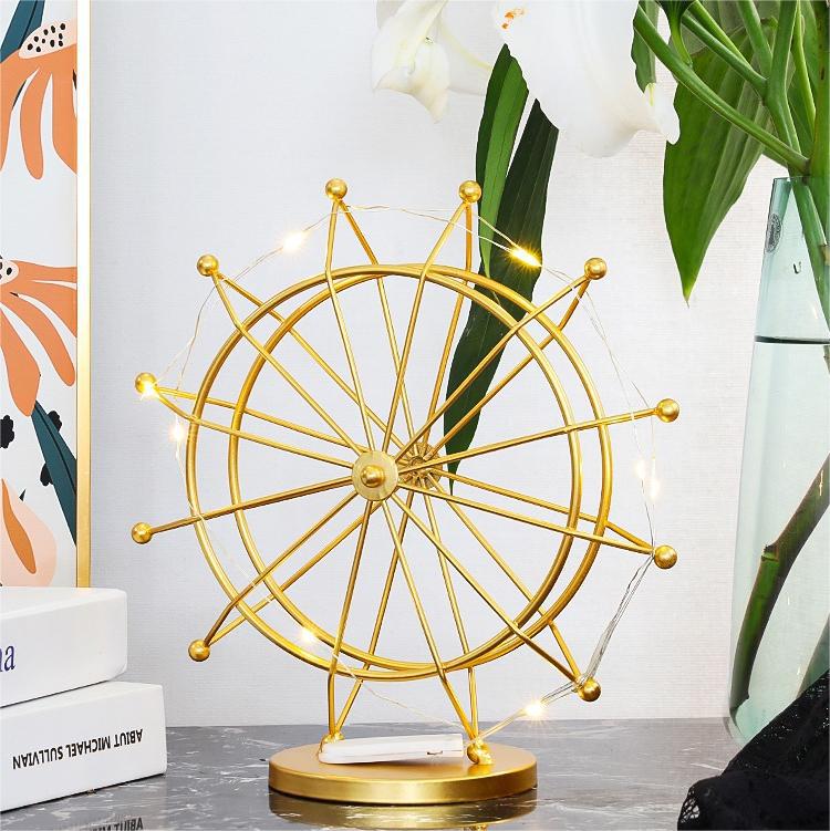 Rotating Ferris Wheel Iron Ornaments