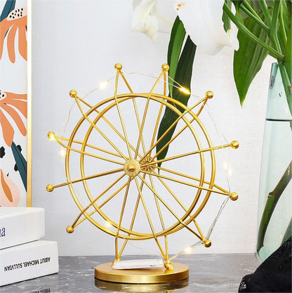 Rotating Ferris Wheel Iron Ornaments