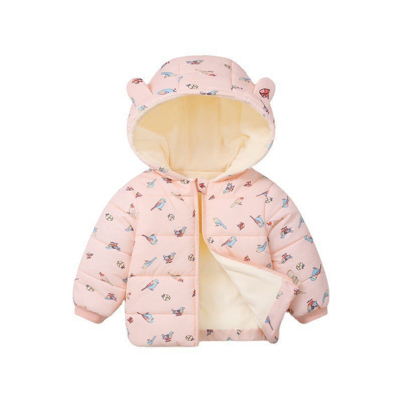 Wholesale Autumn and Winter Thickened Nylon Baby Clothes