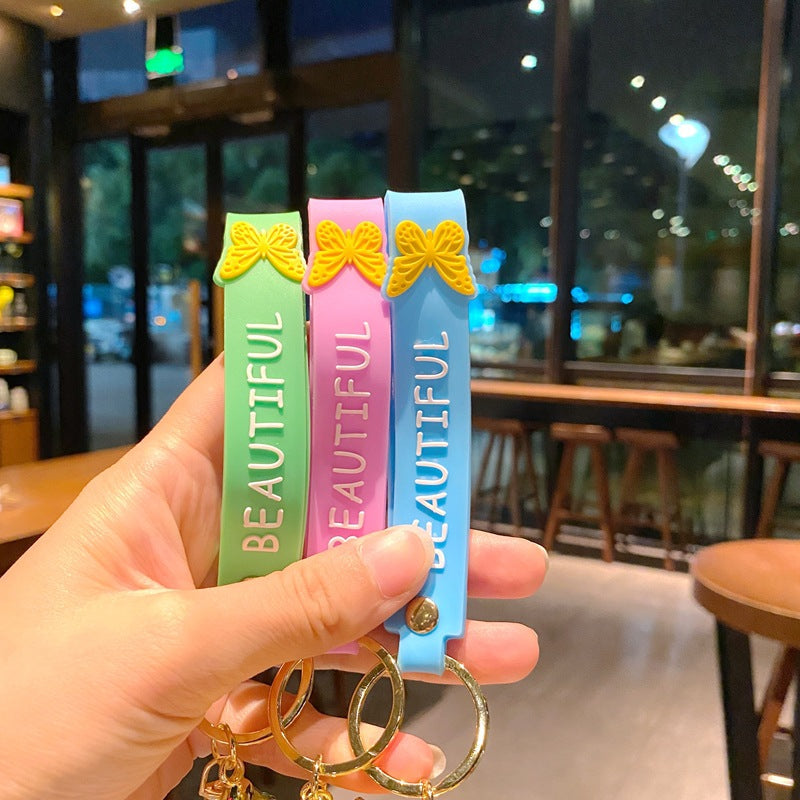 Cartoon Anime PVC Soft Glue Keychain
