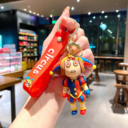 PVC Soft Glue Cute Keychain Creative Keychain