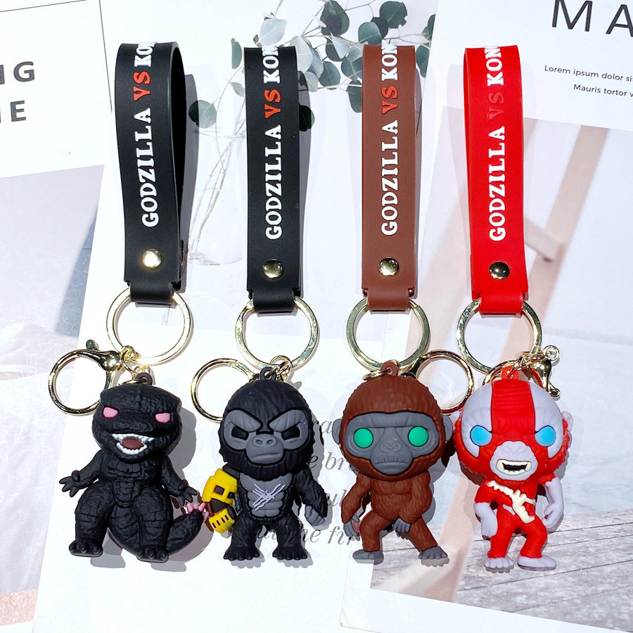 Cartoon Anime PVC Soft Keychain Creative Keychain