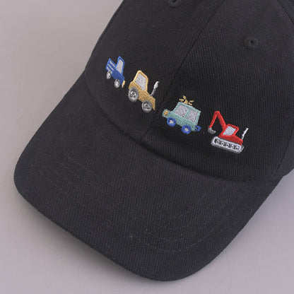 Cartoon Car Children's Outdoor Activities Visor Caps